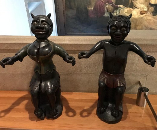 casal de diabos amarante